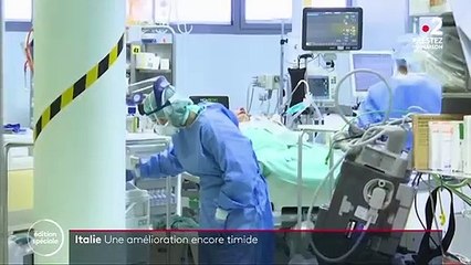 Coronavirus : une amélioration encore timide en Italie