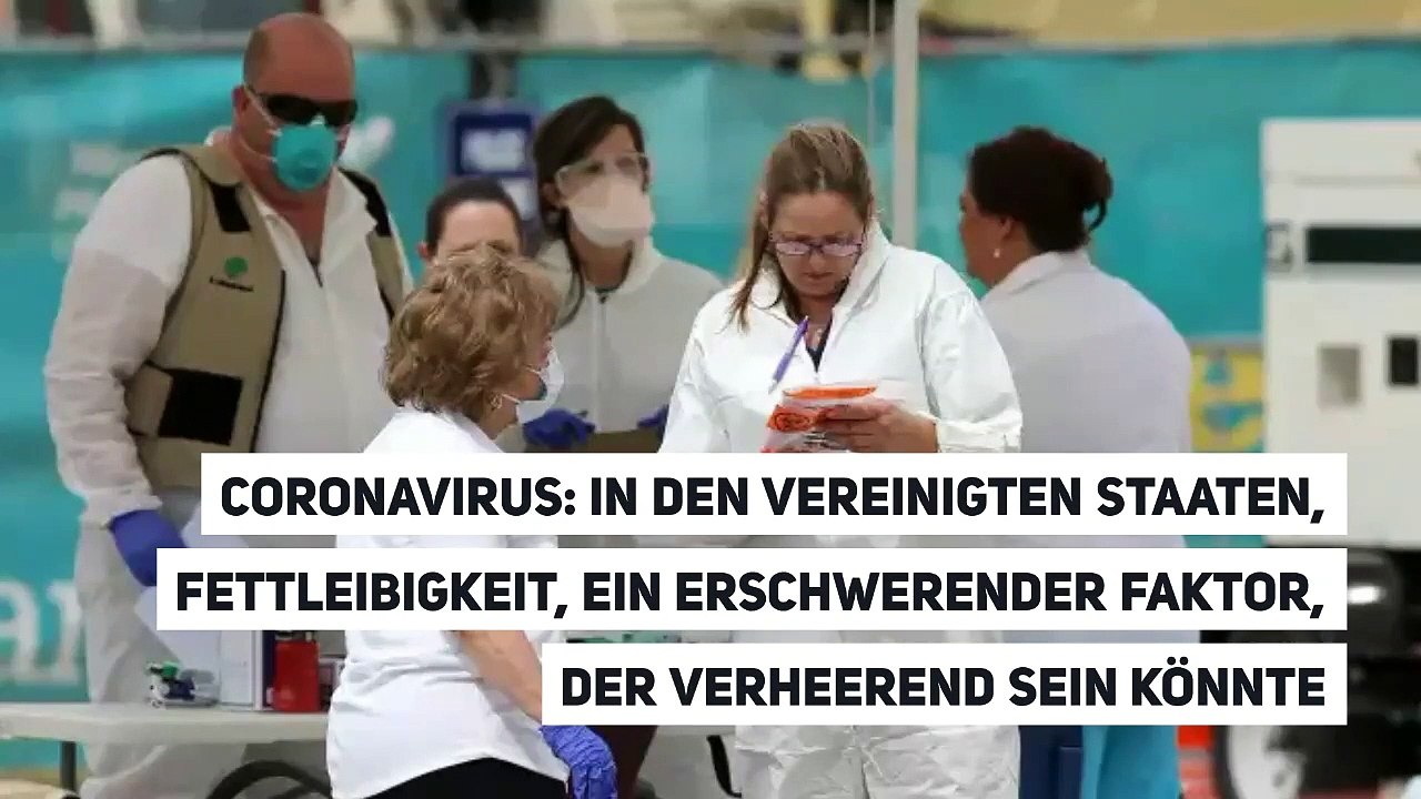 Coronavirus: Fettleibigkeit in den Vereinigten Staaten ein potenziell verheerender Verschlimmerungsfaktor