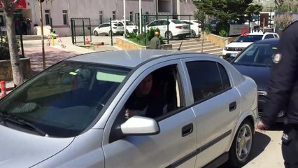 Keşan’da Polisten Şehir Merkezinde Ateş Ölçerli Denetim iha