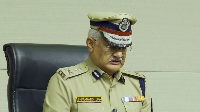 LAW AND ORDER SITUATION DURING LOCKDOWN BRIEFED BY GUJARAT DGP SHIVANAND JHA AT A PRESS CONFERENCE IN GANDHINAGAR