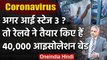 Coronavirus: AIIMS Director Randeep Guleria के बयान से पहले थी Railway की तैयारी | वनइंडिया हिंदी