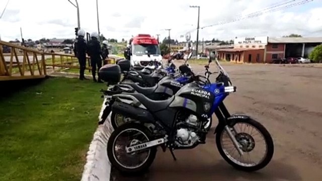 Samu e GM são mobilizadas para atenderem homem em surto perto do Trevo Cataratas