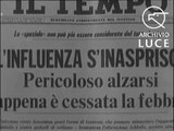 L'epidemia influenzale del 1969/70 -1970- CINEGIORNALE messo a disposizione dal grande archivio italiano dei filmati dell’Istituto Luce.