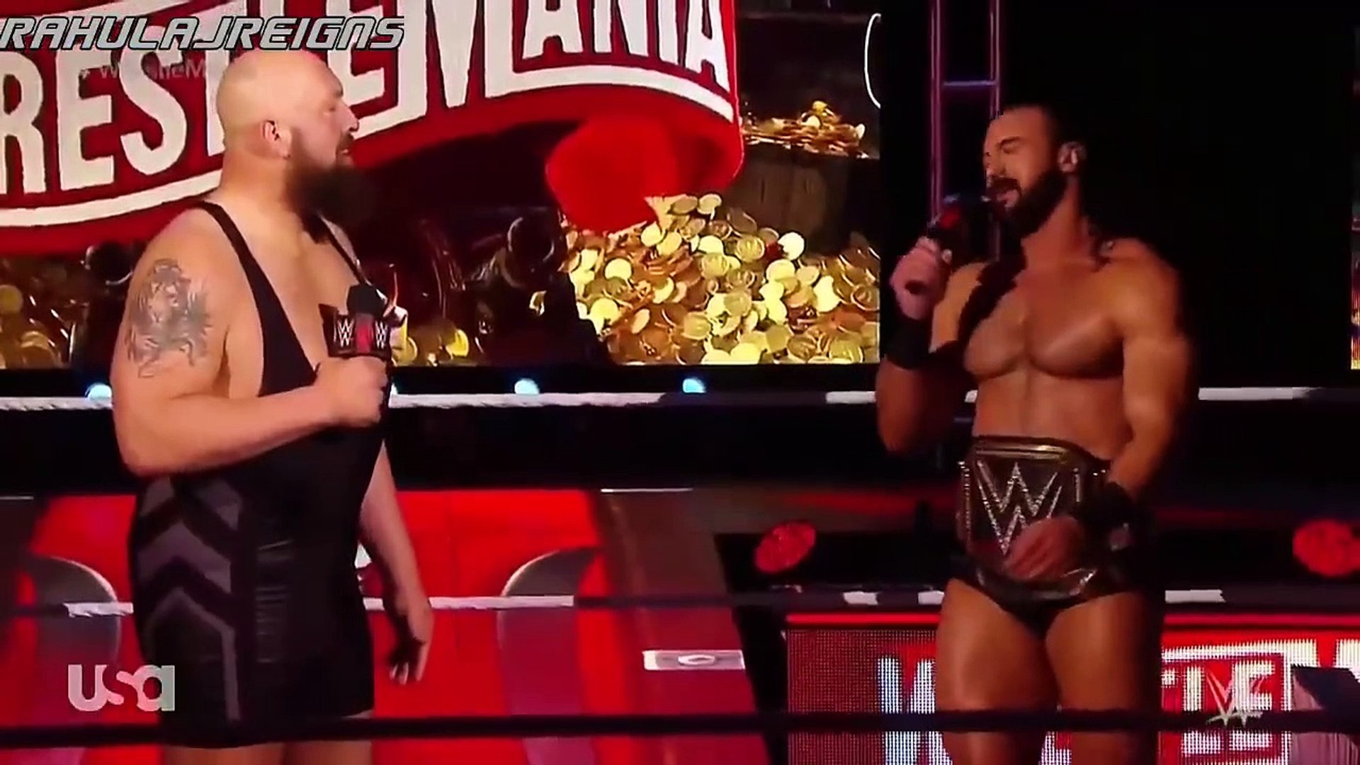 Drew Mcintyre vs. Big Show WWE Championship Wrestlemania 36