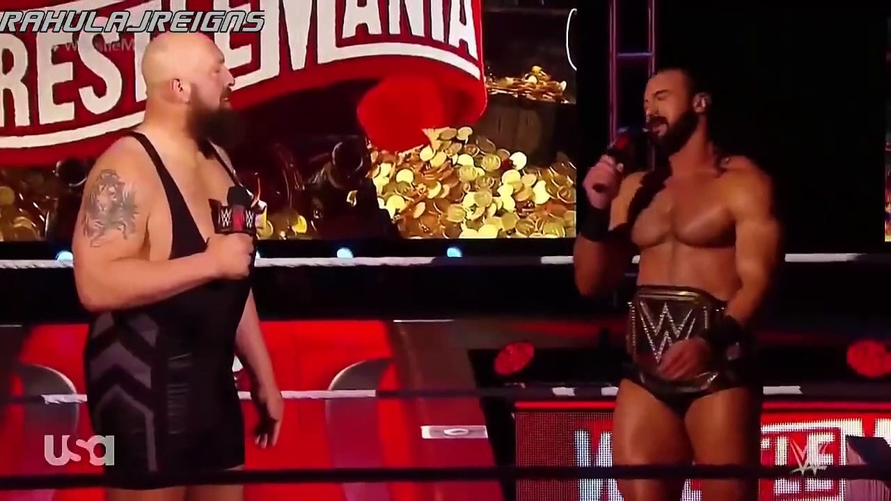 Drew Mcintyre vs. Big Show WWE Championship - Wrestlemania 36