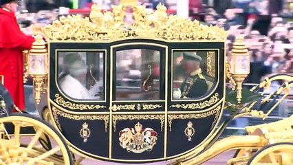 The Queen Addresses Parliament at State Opening