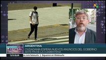Argentinos esperan anuncios del Gob. ante próximo fin de la cuarentena