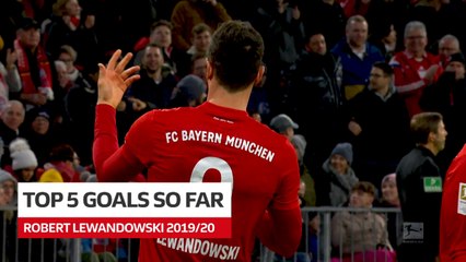 Bundesliga: Top 5 Goals Robert Lewandowski So Far_