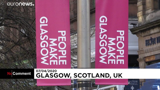 Пустые улицы Глазго