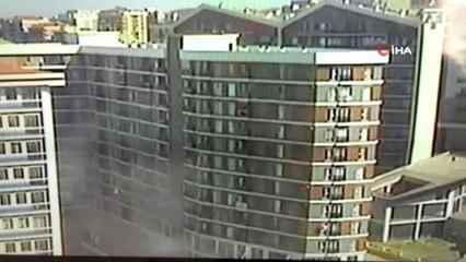 Esenyurt'ta doğalgaz patlaması kamerada