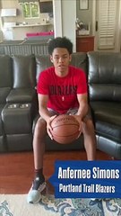 Seated Dribble Drill with Anfernee Simons