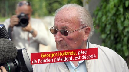 Georges Hollande, père de François Hollande, est décédé