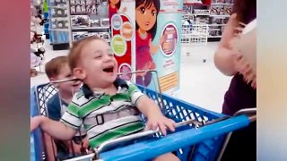 Funniest Baby Goes Shopping First Time