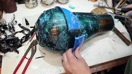 Woodturning - Hawthorn Root Lamp