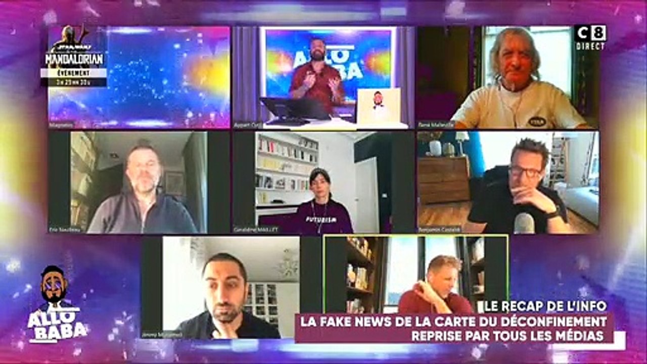 Fausse carte de déconfinement - Cyril Hanouna : "On a fait aucune erreur hier soir et même le patron du CSA la dit dans un appel à C8!"