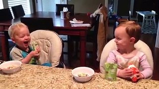 Funny Twin Babies Arguing Over -Entertainment Mission