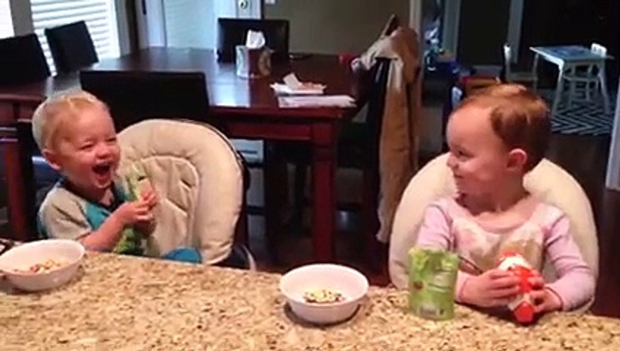 Funny Twin Babies Arguing Over -Entertainment Mission