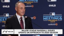 MLB Issues Update On Approach To Beginning The 2020 Season