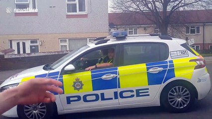 Tensions boil over at man's Leeds home as police ask, 'Do you all live in that house?'