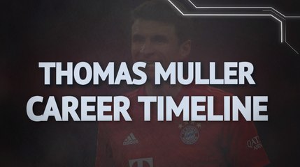 Thomas Muller's career timeline at Bayern Munich