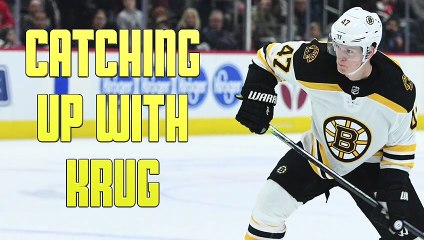 Torey Krug On Missing Bruins Teammates, Restarting NHL