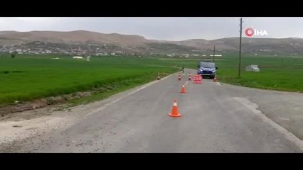 (ELAZIĞ - görüntü) Elazığ'da bir köy karantinaya alındı