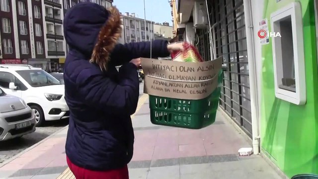 Bu Sepetten İhtiyacı Olan Alıyor, İhtiyacı Olmayan Koyuyor