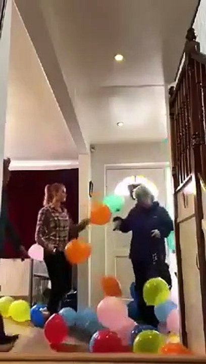 L’accueil réservé à cette maman infirmière tous les jours au retour du boulot... adorable