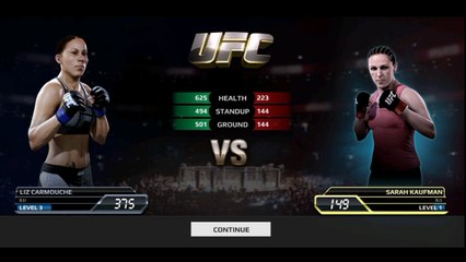 UFC  Liz Carmouche VS  Sarah Kaufman