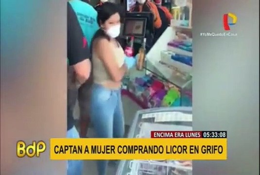 Captan a mujer comprando bebidas alcohólicas pese a restricción para circular