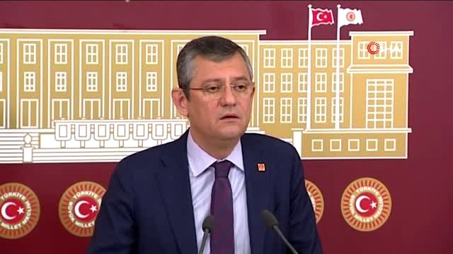 CHP Grup Başkanvekili Özgür Özel: Türkiye'nin adil, kapsayıcı bir infaz düzenlemesine ihtiyacı var