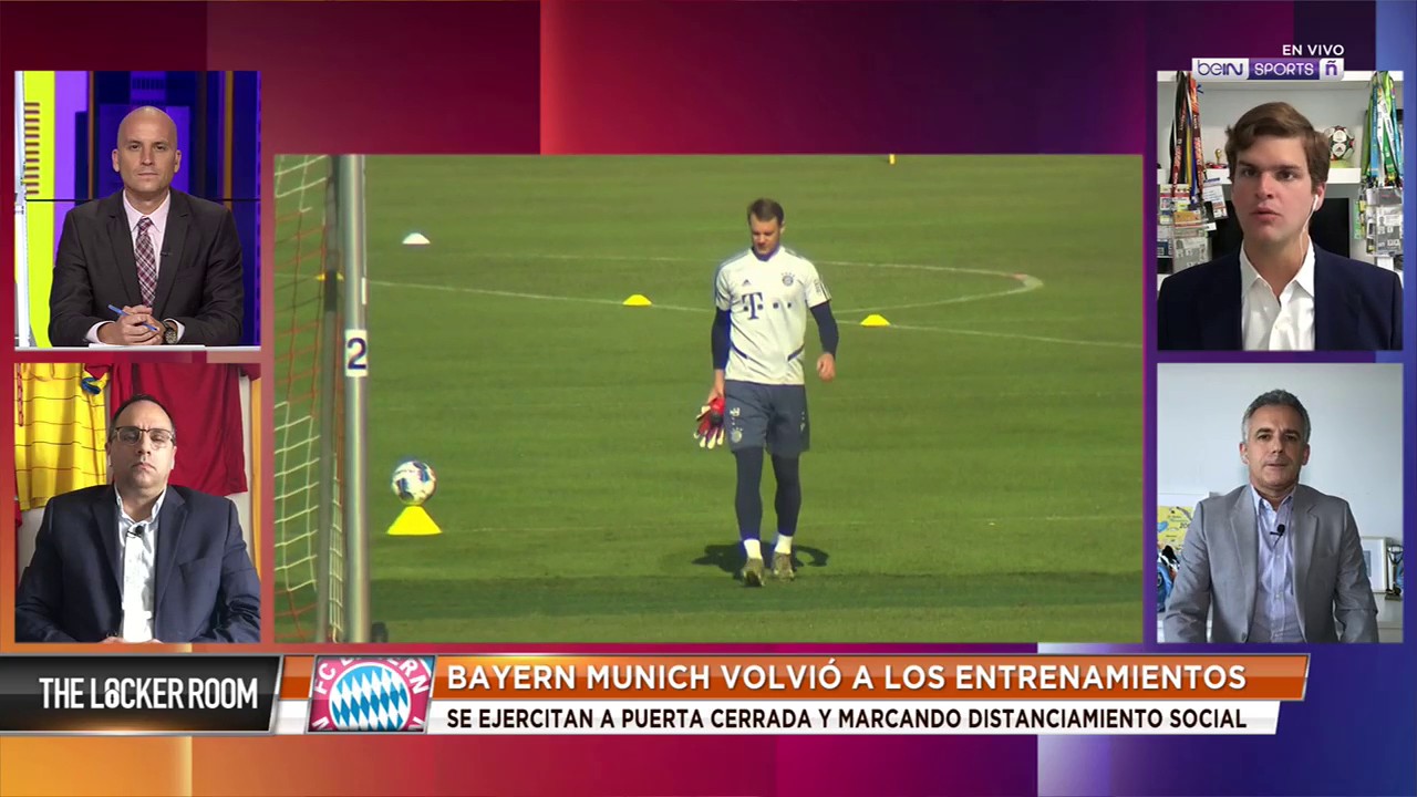 La vuelta a los entrenamientos del Bayern Munich
