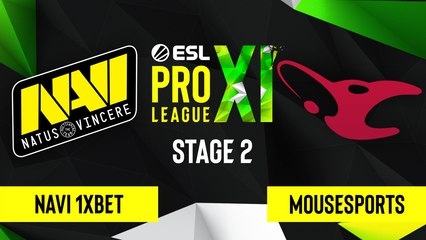 CSGO - mousesports vs. NAVI 1XBET [Nuke] Map 1 - ESL Pro League Season 11 - Stage 2