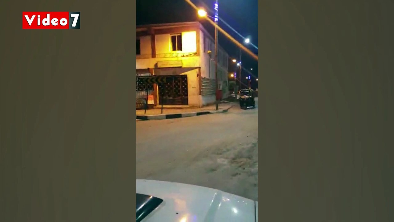 سيارات تجوب شوارع إدفو فى أسوان بالأغانى الوطنية