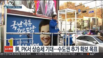 [선택 4·15] 여야, 원내 1당 경쟁…D-7 판세는?