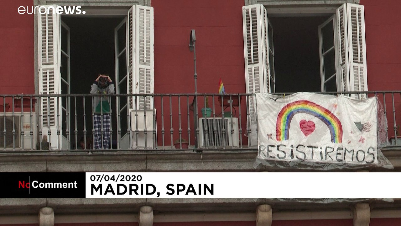 Wann kommt wieder Leben auf die Plätze in Madrid?