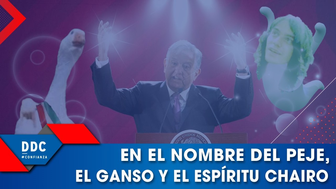 ¡En el nombre del Padre, del ganso y del espíritu chairo!