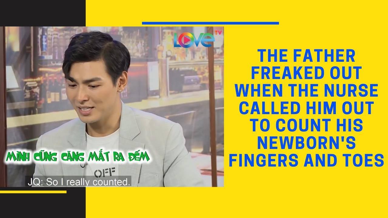 THE FATHER FREAKED OUT WHEN THE NURSE CALLED HIM OUT TO COUNT HIS NEWBORN'S FINGERS AND TOES
