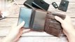 Mens Bifold Credit Card Holder Wallet RFID Genuine Leather | OSVEEZIE