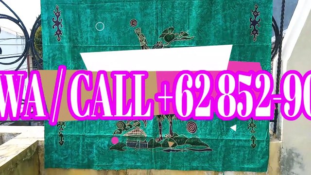 TERMURAH !!!, WA / CALL +62 852-9032-6562, Harga Batik Papua Motif Cendrawasih di Demak