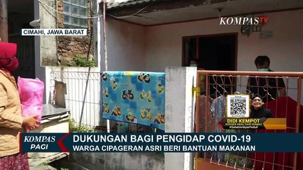 Pasien Diisolasi Mandiri, Warga Beri Dukungan dan Bantuan Makanan
