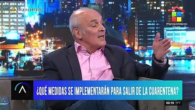 Tremendo cruce entre Espert y Heller en Animales Sueltos