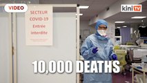 France is fourth country to pass 10,000 coronavirus deaths