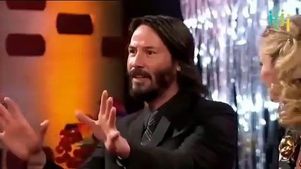 Video herunterladen: Keanu Reeves Funny Moments on Talk Show