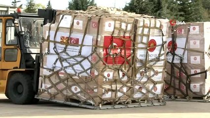 Bazı Avrupa ülkelerine kargo uçağı ile yardım malzemesi gönderilecek