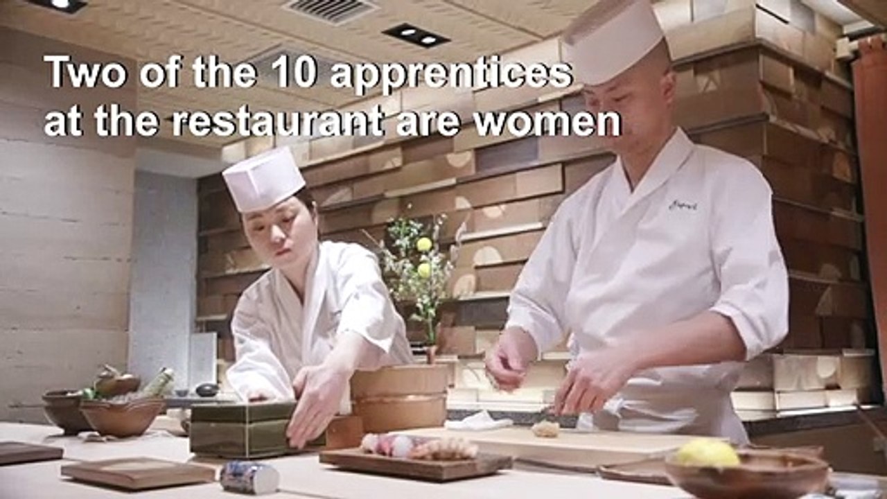 Japan women fight for a place at the table as sushi chefs