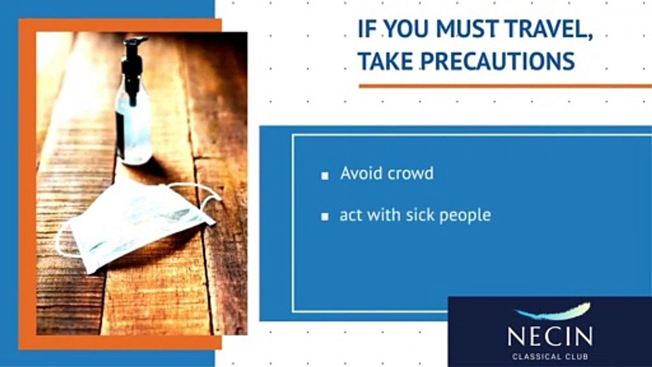 Travel safety during Corona virus outbreak