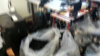 Zeytinburnu'nda sahte maske operasyonu: 3 atölye mühürlendi