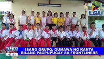 Isang grupo, gumawa ng kanta bilang pagpupugay sa frontliners
