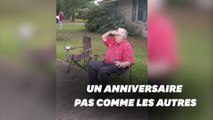 Ces Américains ont trouvé la parade pour fêter l'anniversaire de leur grand-père